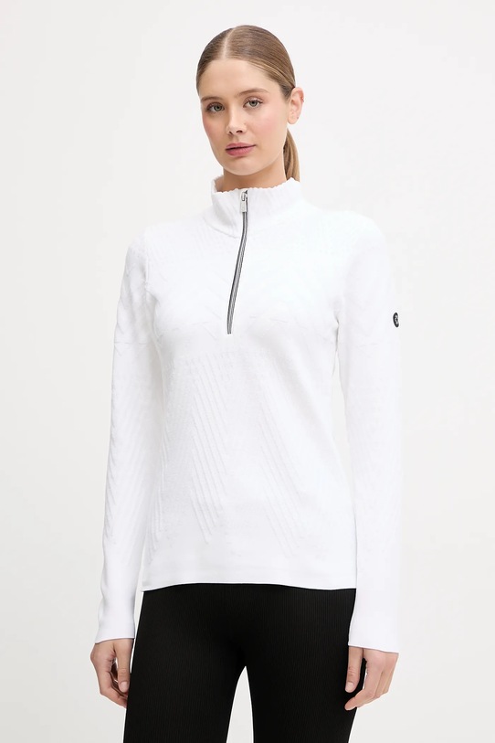 Newland longsleeve funkcyjny LADY T-NECK sporty zimowe biały N46712.32