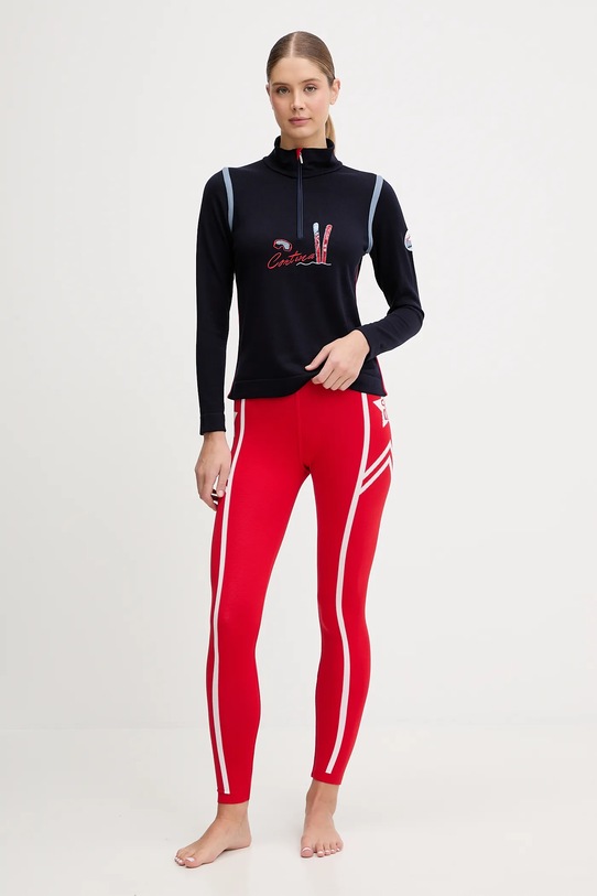 Newland longsleeve funkcyjny z dodatkiem wełny LADY WOOL T-NECK N46864.8 granatowy AW25
