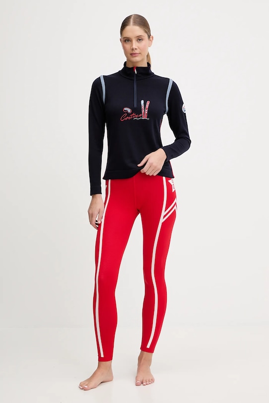 Newland longsleeve funkcyjny z dodatkiem wełny LADY WOOL T-NECK N46864.8 granatowy AW25