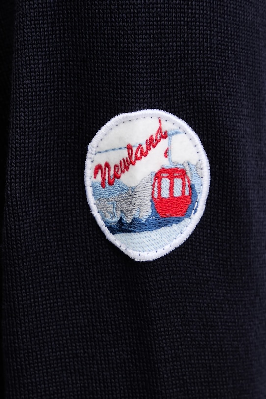 Newland longsleeve funkcyjny z dodatkiem wełny LADY WOOL T-NECK N46864.8 granatowy