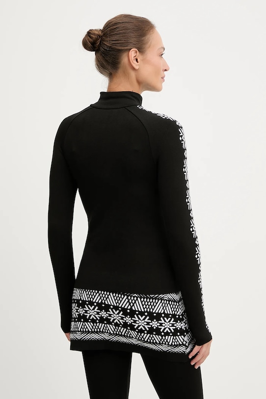 Oblečenie Funkčné tričko s dlhým rukávom Newland LADY T-NECK N46720.108 čierna