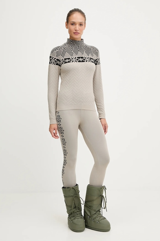 Newland legginsy funkcyjne LADY LEGGINGS N46721.106 beżowy AW25