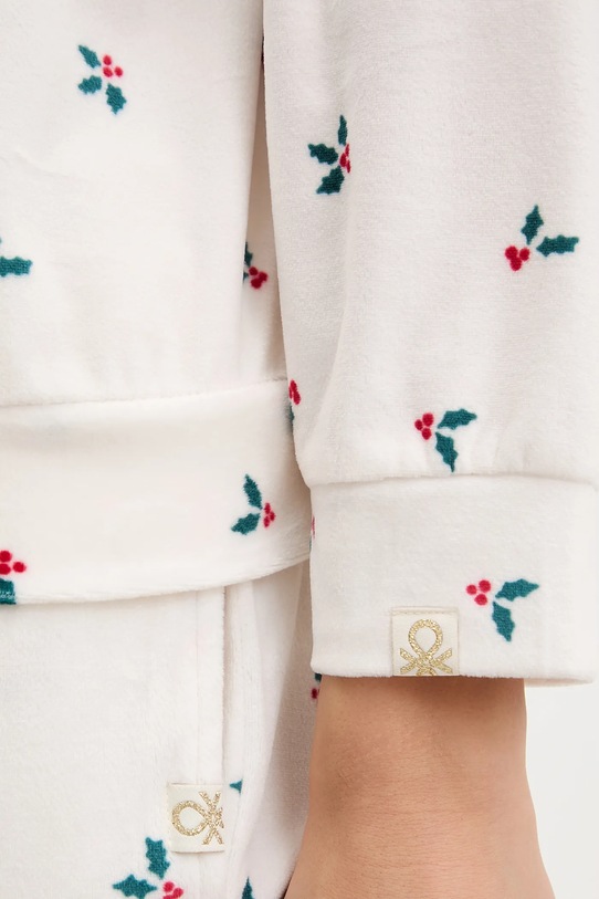 Pižama dolgi rokav United Colors of Benetton 312W3M07W bež