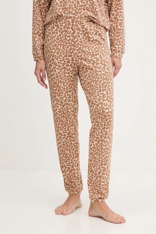 Odzież United Colors of Benetton piżama 32QH3P04E brązowy