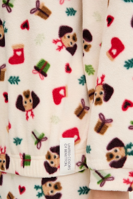 Pižama dolgi rokav United Colors of Benetton 39EZ3M087 bež