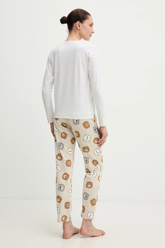 Пижама United Colors of Benetton сив 3DKE3P04C