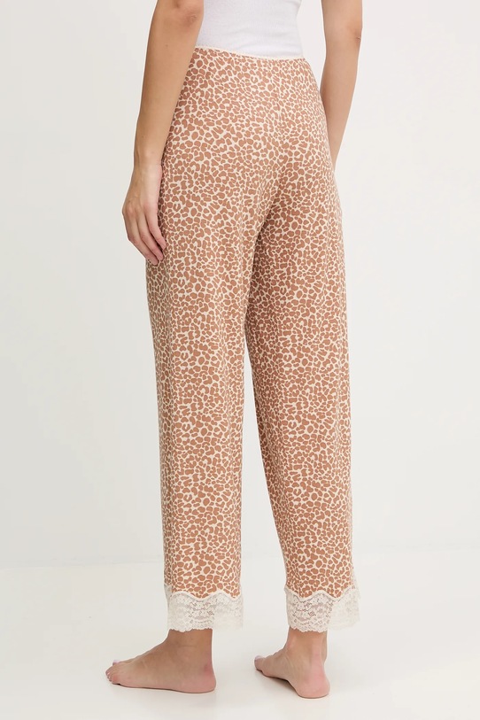 Odzież United Colors of Benetton spodnie piżamowe 32V93F04S beżowy