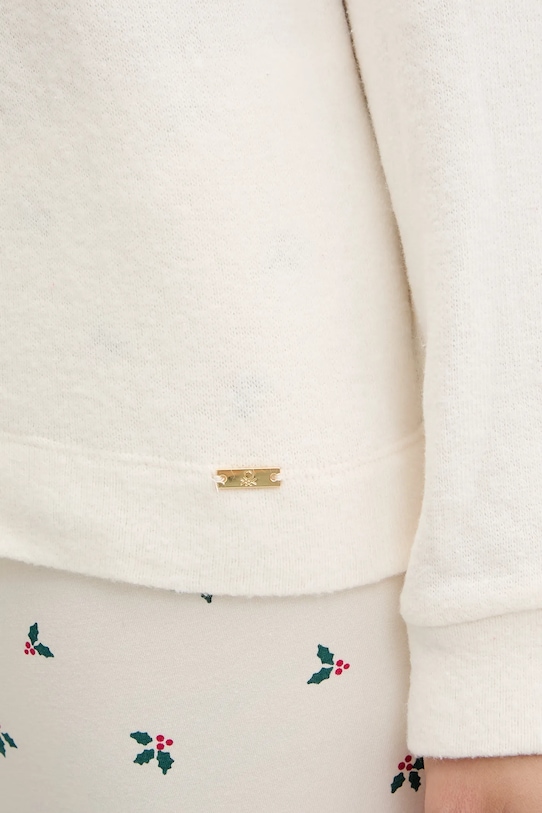 Zgornji del pižame United Colors of Benetton 3Q413M08A bež