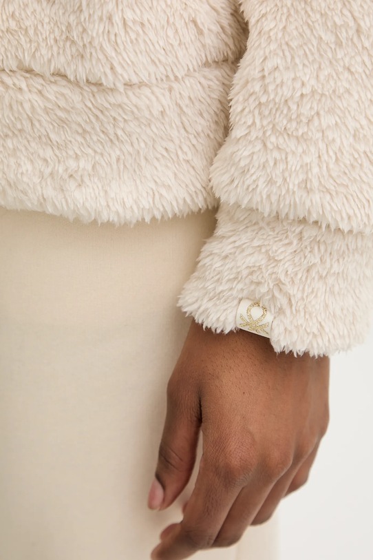 Μπλούζα πιτζάμας United Colors of Benetton μπεζ 3UKC3M07Z