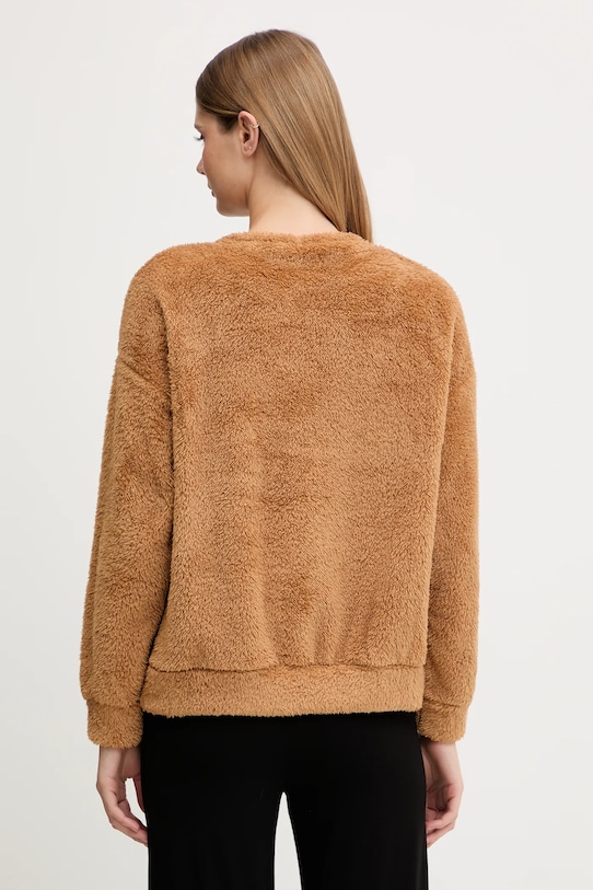 Odzież United Colors of Benetton bluza piżamowa 3UKC3M07Z brązowy