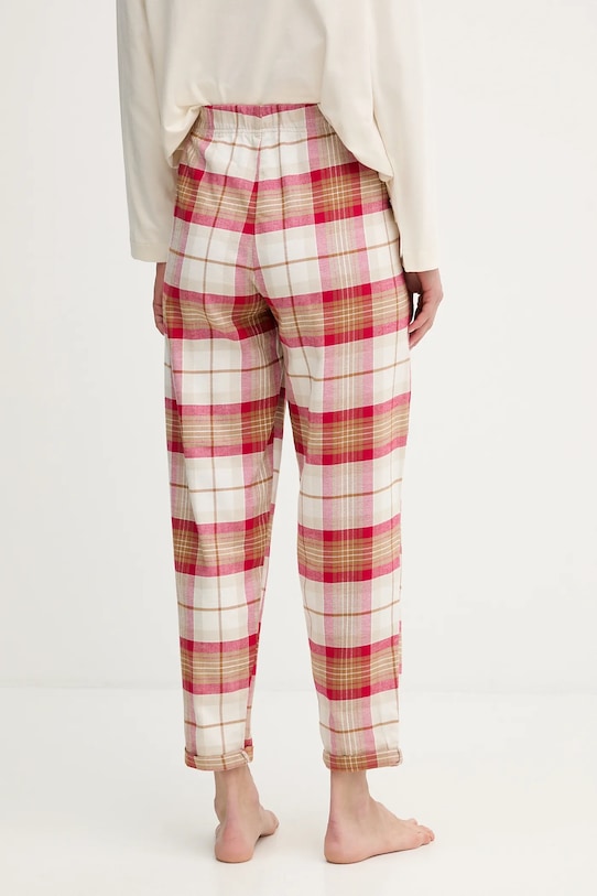 Odzież United Colors of Benetton spodnie piżamowe bawełniane 40EP3F00I beżowy