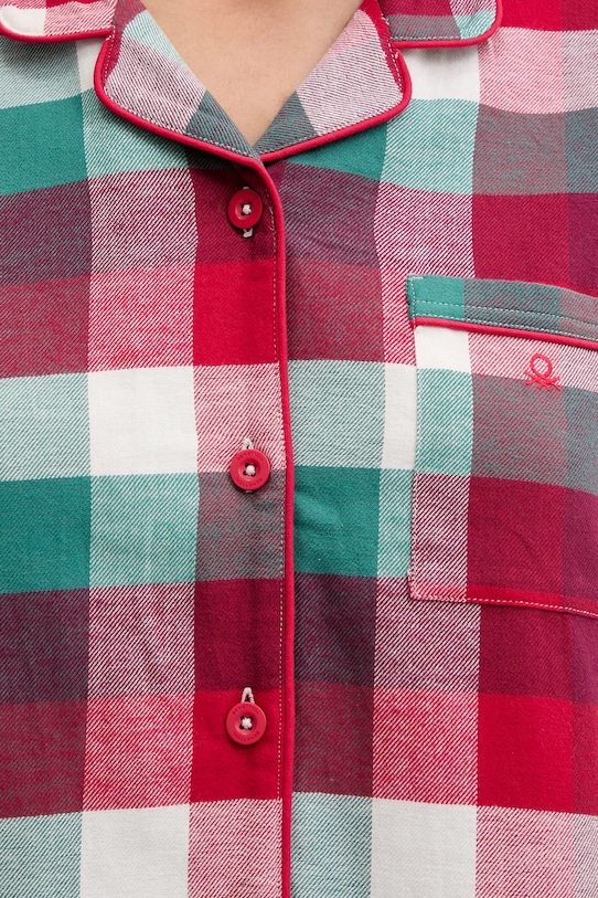 Bombažna pižama United Colors of Benetton 40EP3P00W