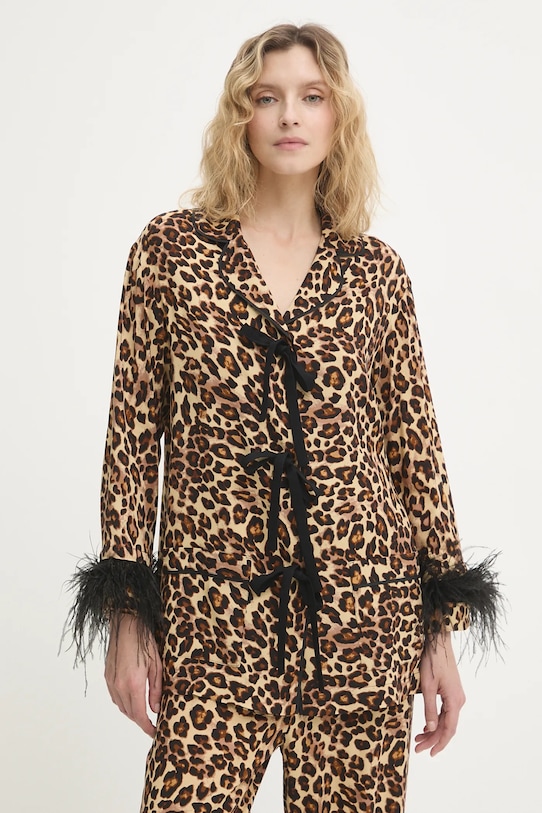 The Sleeper piżama BWSP02A025F brązowy AW25