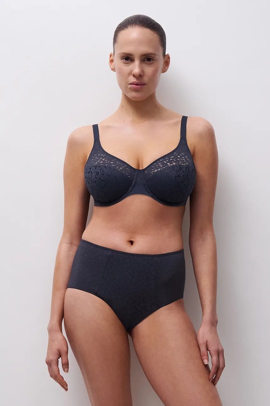 Chantelle figi dzianina granatowy C13F30