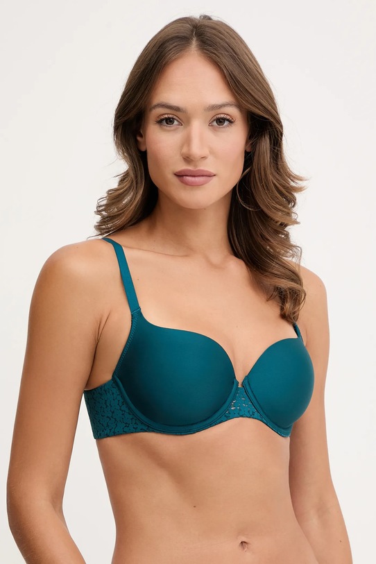 Chantelle biustonosz dzianina turkusowy C13FN0