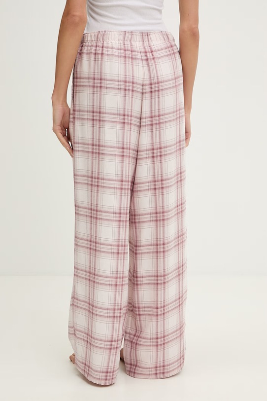 Odzież Hollister Co. spodnie piżamowe damskie z wiskozą KI346.5098.602 różowy