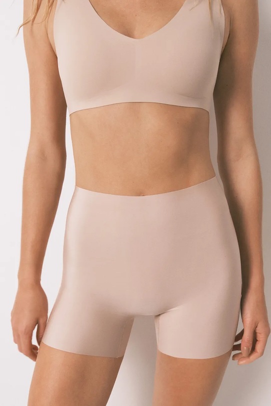 women'secret bokserki dzianina beżowy 4302106