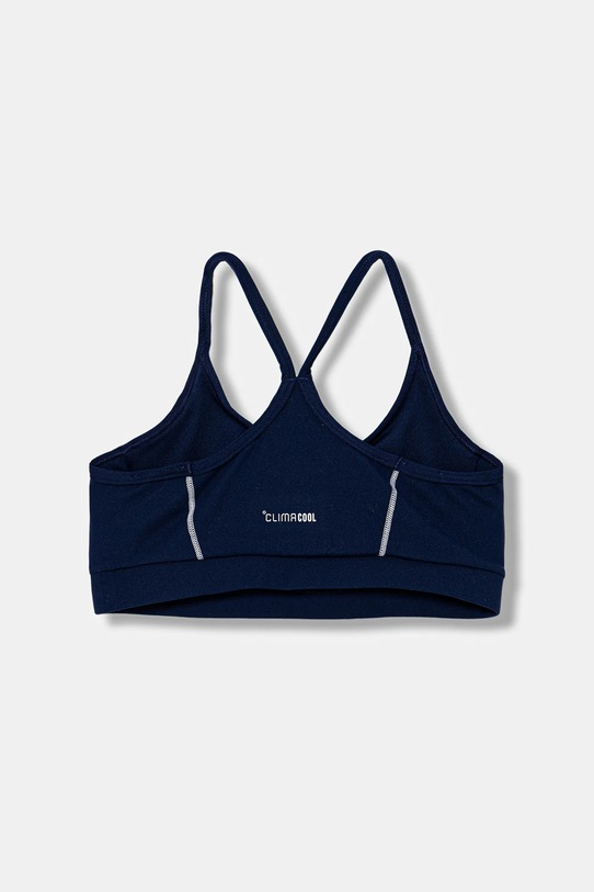 adidas biustonosz sportowy dziecięcy JW8659 granatowy AW25
