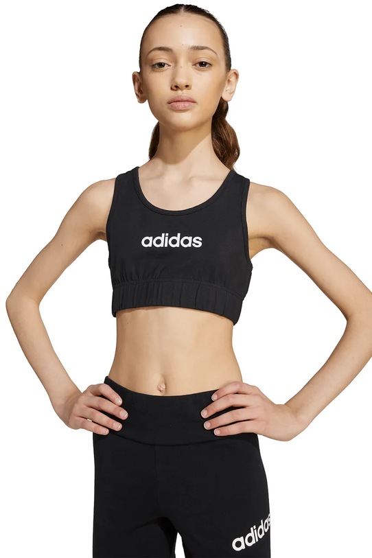 adidas sutien sport fete negru JX3923