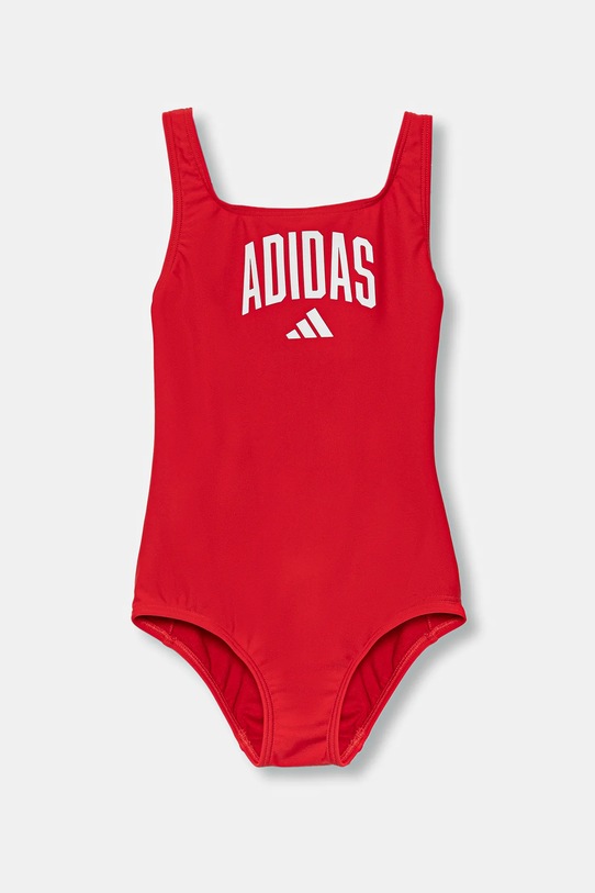 adidas Performance costum de baie dintr-o bucată pentru copii moale rosu JM3970