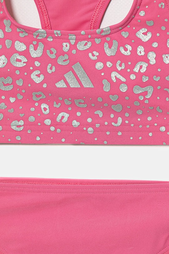 DÍVKA Dvoudílné dětské plavky adidas Performance JM8186 růžová