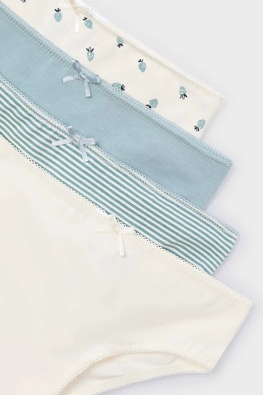 DÍVKA Dětské kalhotky Mayoral 10038.6B.Mini.9BYA tyrkysová