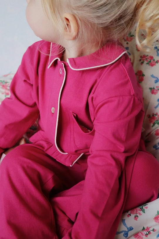 Детская пижама Konges Sløjd PIO FRILL SET GOTS KS103964.9BYA