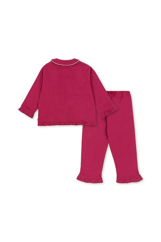 Девочка Детская пижама Konges Sløjd PIO FRILL SET GOTS KS103964.9BYA розовый