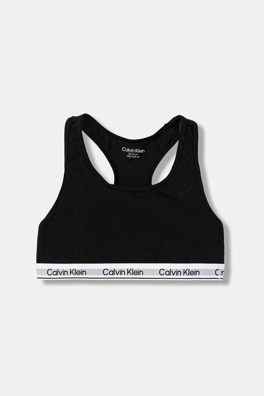 Dziewczynka Calvin Klein Underwear biustonosz sportowy dziecięcy 3-pack G80G800743.9BYA czarny