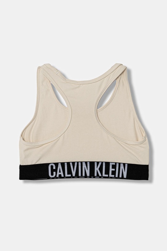 Dziewczynka Calvin Klein Underwear biustonosz sportowy dziecięcy 3-pack G80G800745.9BYA szary