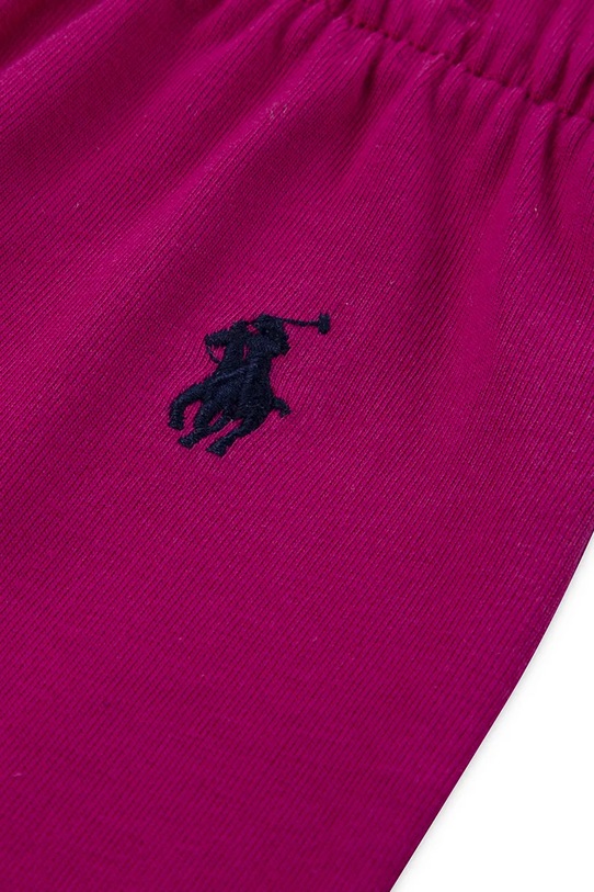 Polo Ralph Lauren piżama bawełniana dziecięca różowy 3P0279