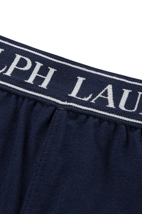 Polo Ralph Lauren piżama bawełniana dziecięca granatowy 4P0281