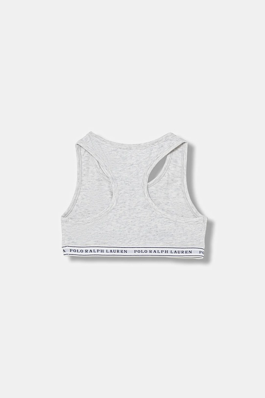 Παιδικό σουτιέν Polo Ralph Lauren 2-pack γκρί 4P5038