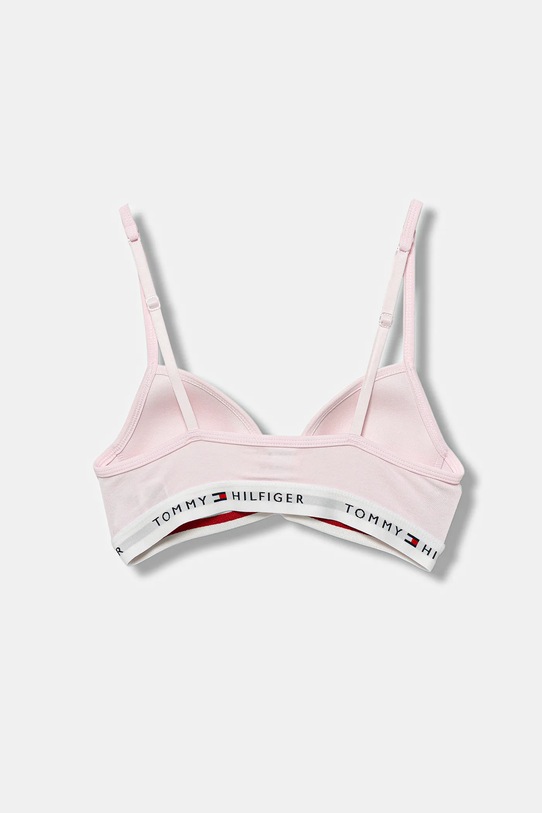 Tommy Hilfiger biustonosz dziecięcy UG0UG00772.9BYA różowy AW25