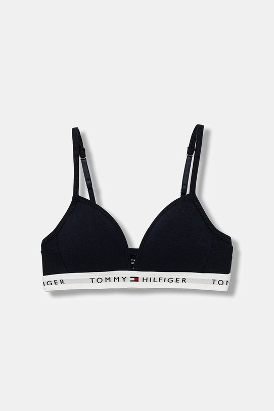Tommy Hilfiger biustonosz dziecięcy lekko usztywniana granatowy UG0UG00772.9BYA