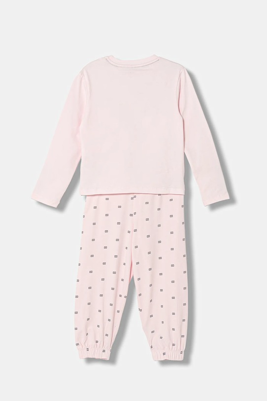 Tommy Hilfiger piżama dziecięca UG0UG00817.9BYA różowy AW25