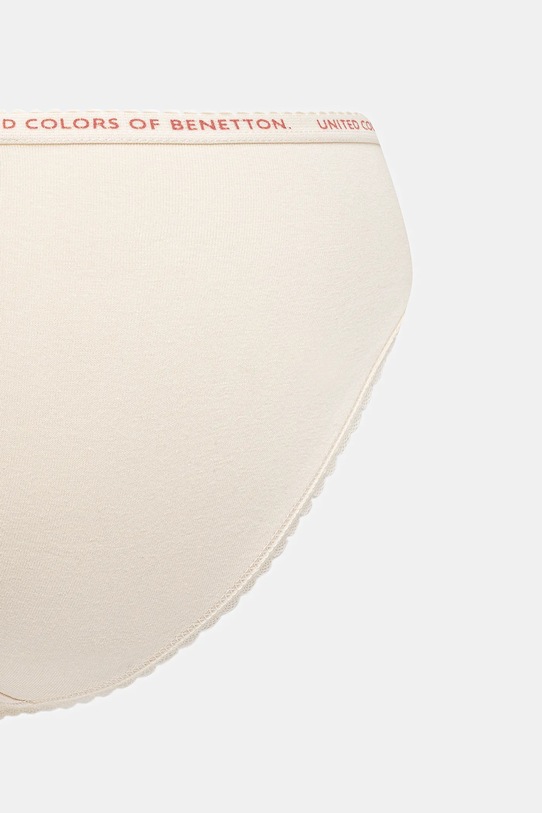 Παιδικά εσώρουχα United Colors of Benetton 2-pack μπεζ 37CY0S02Q.G.seasonal