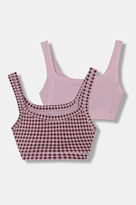 United Colors of Benetton sutien fete 2-pack uni roz 3SH70R008.G.seasonal