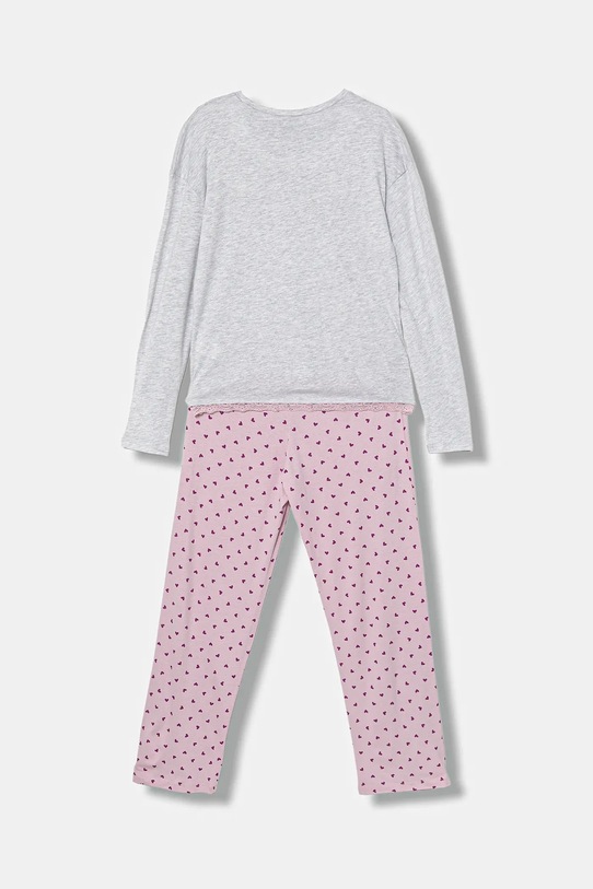 United Colors of Benetton pijama copii 3Y5E0P08U.G.seasonal gri AW25