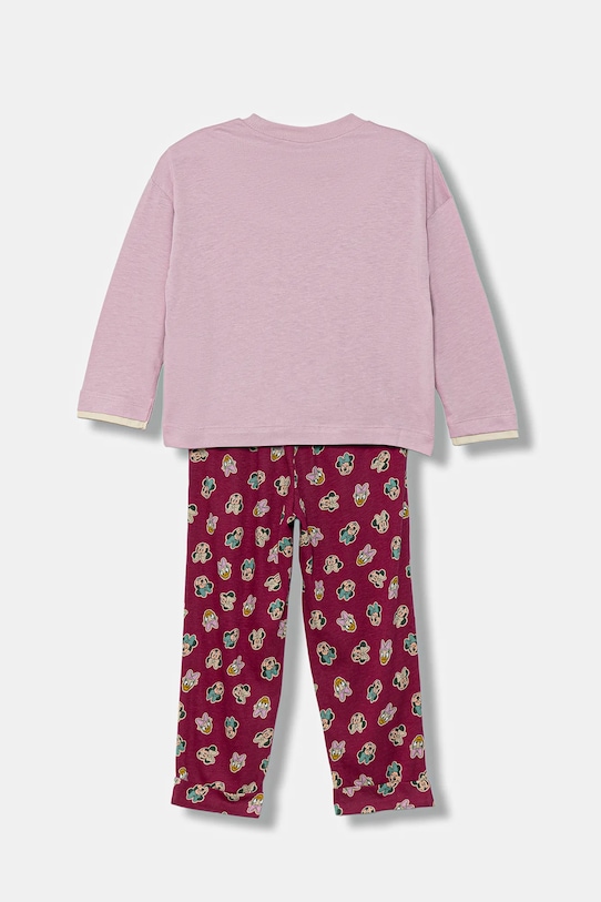 Παιδική πιτζάμα United Colors of Benetton 3Y5E0P09A.G.seasonal ροζ AW25