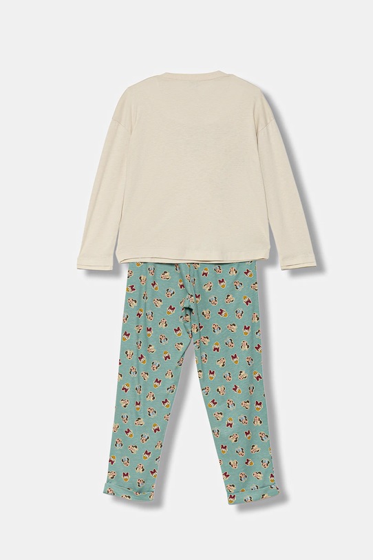 United Colors of Benetton piżama dziecięca 3Y5E0P09A.G.seasonal beżowy AW25