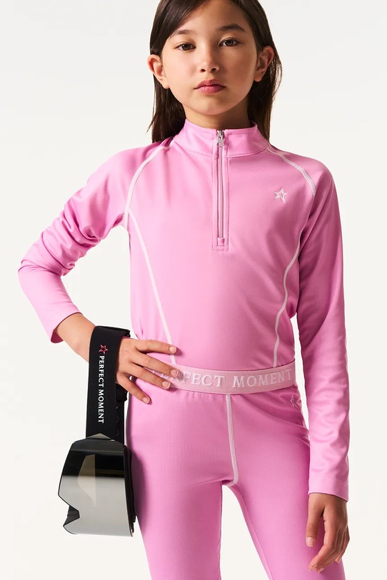 Dziewczynka Perfect Moment legginsy funkcyjne dziecięce K6000074.G różowy