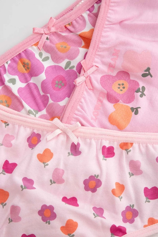 Dziewczynka Coccodrillo figi dziecięce 3-pack ZC5406301PAN różowy