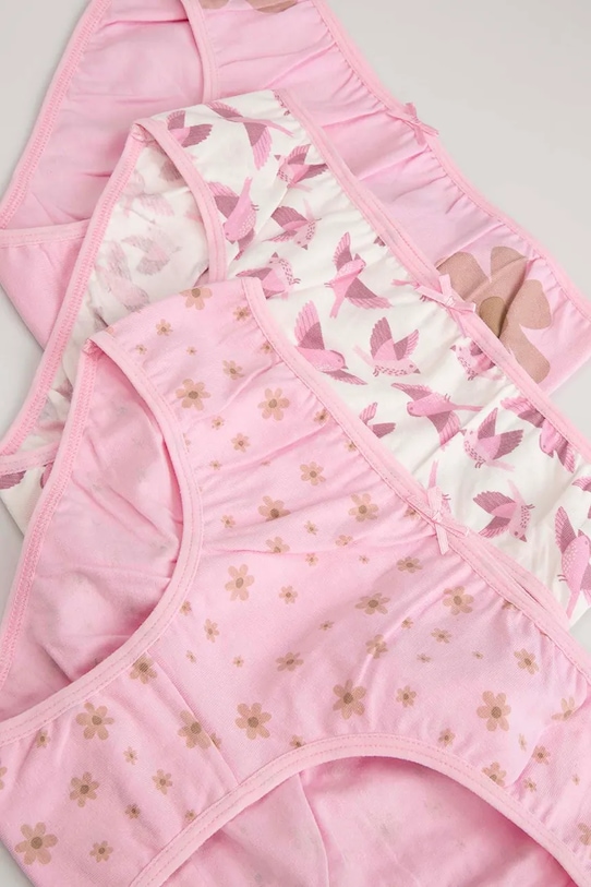 Detské nohavičky Coccodrillo 3-pak ZC5406314PAN biela