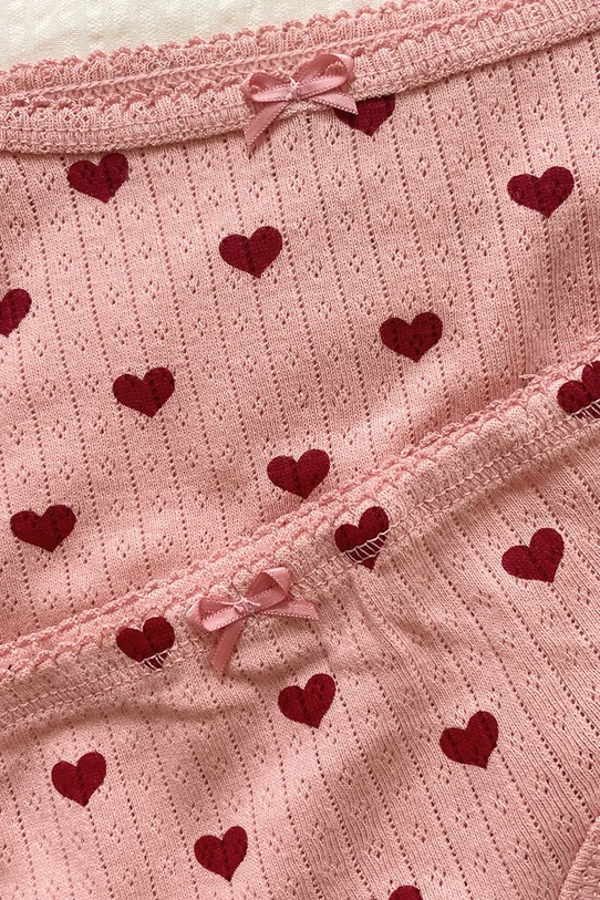 Konges Sløjd gyerek pamut melegítő szett MINNIE UNDERWEAR GOTS KS3021.9BYA rózsaszín