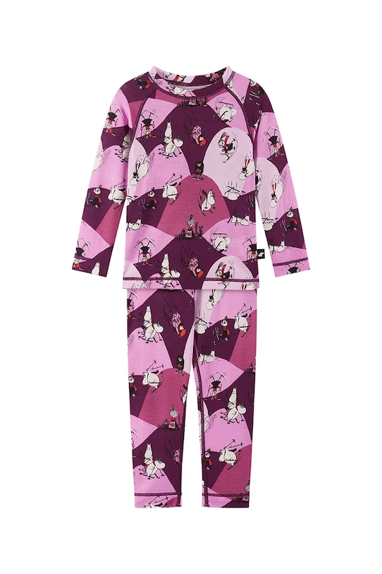 Reima lenjerie de corp functionala pentru copii Moomin Trivsam 5200021B.9BYA roz AW25