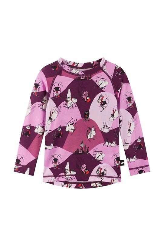 Reima lenjerie de corp functionala pentru copii Moomin Trivsam roz 5200021B.9BYA