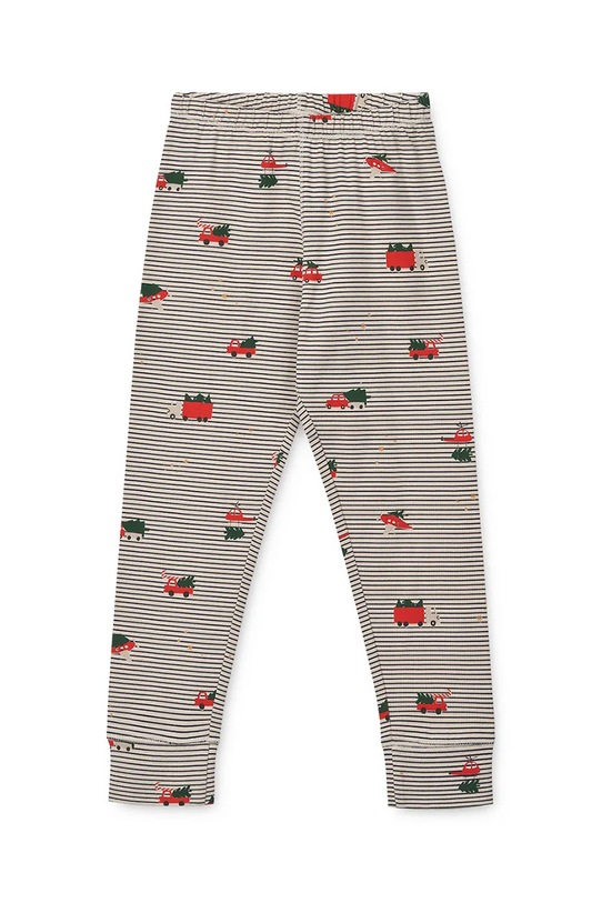 Κοριτσίστικα Παιδική πιτζάμα Liewood Wilhelm Printed Pyjamas Set LW19854.9BYA γκρί
