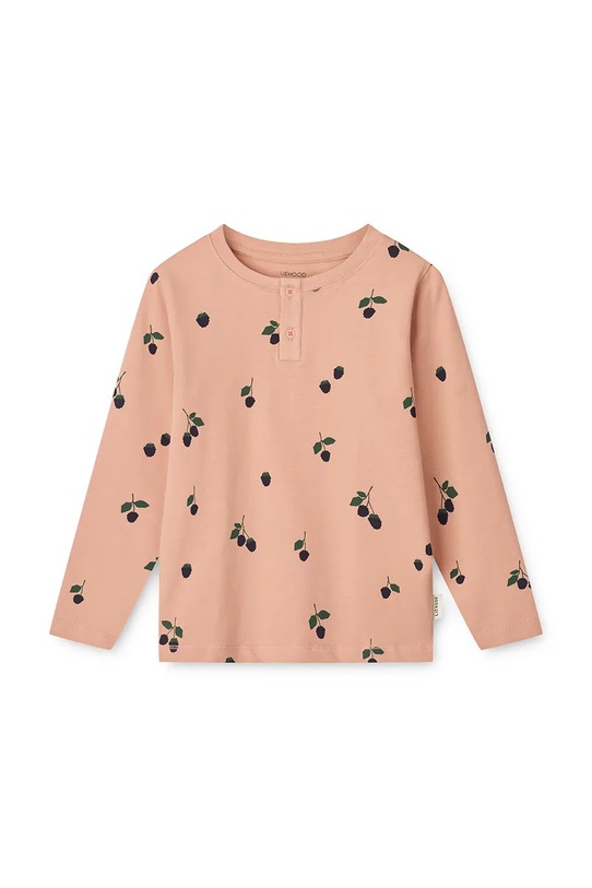 Chłopiec Liewood piżama dziecięca Wilhelm Printed Pyjamas Set LW20361.9BYA pomarańczowy
