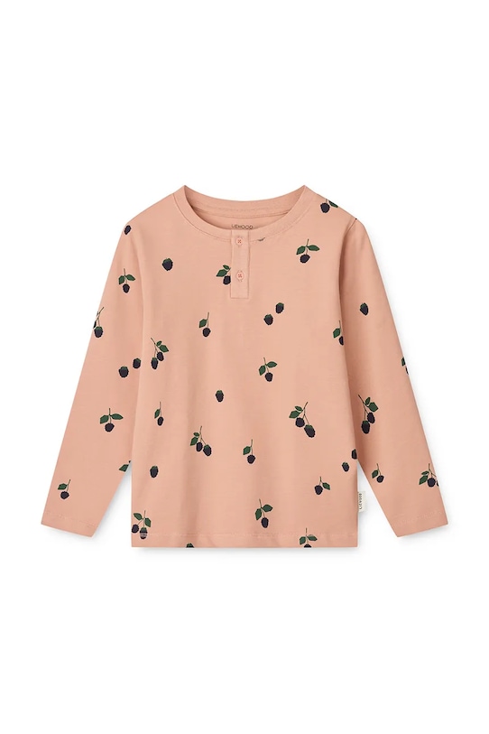 Момче Детска пижама Liewood Wilhelm Printed Pyjamas Set LW20361.9BYA оранжев
